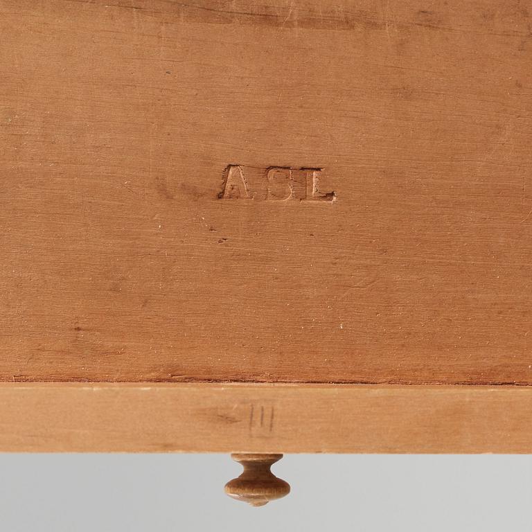 A late Gustavian commode by A. Scherling, master 1771.