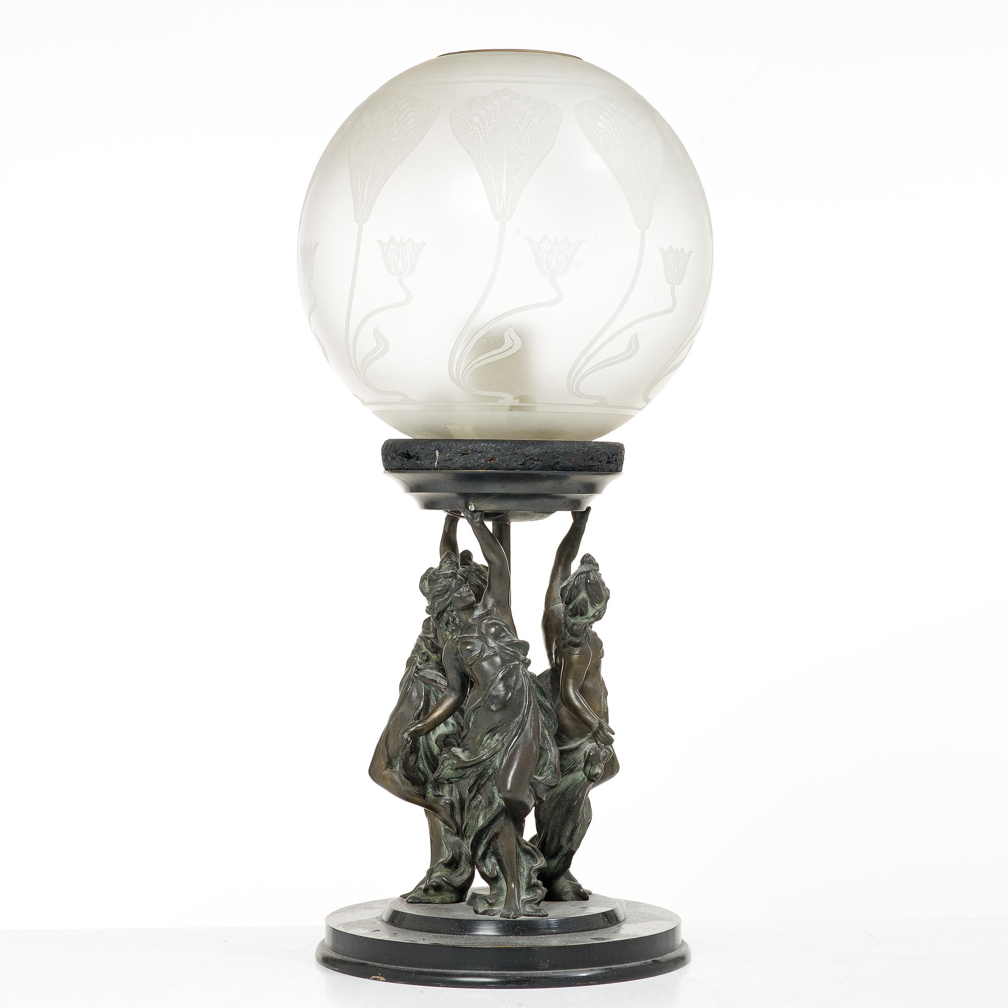Bordslampa, 1900-tal.