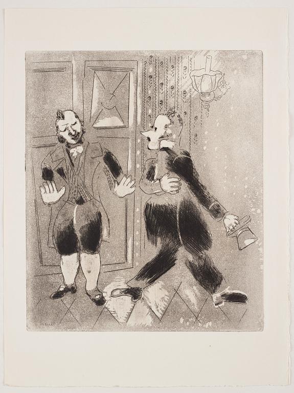 MARC CHAGALL, 71 st etsningar ur upplagan om 285 exemplar på Arches/MBM/J. Perrigot-papper, 1923-1948.
