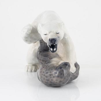 Knud Kyhn, a porcelain figurine, Royal Copenhagen, Denmark, 1956.