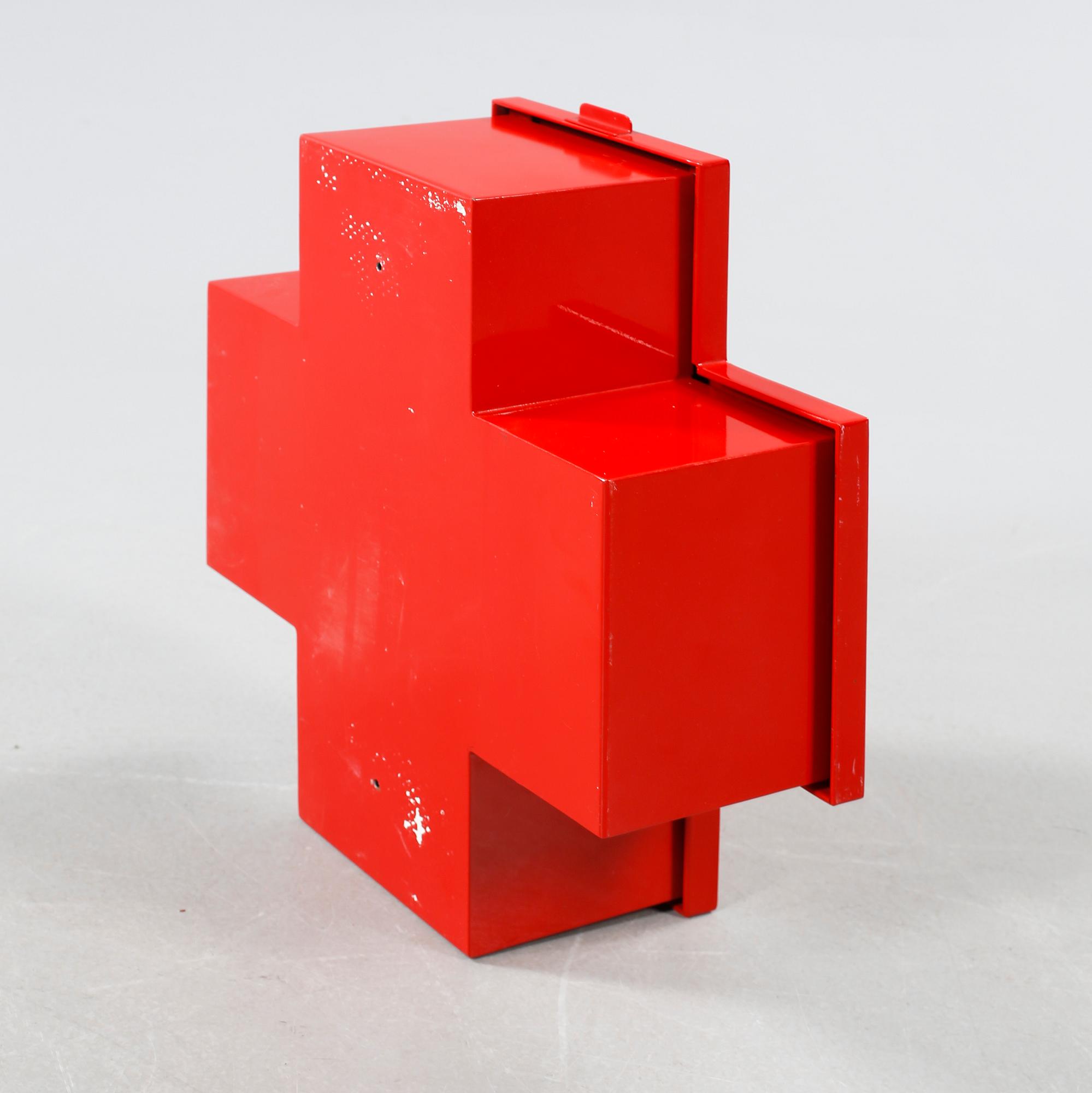 BADRUM-/MEDICINSKÅP, "Cross", Thomas Eriksson, Progetto Ogetto, Cappellini, formgiven 1992.