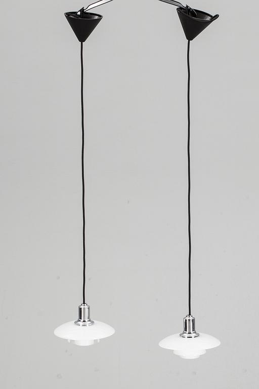 TAKLAMPOR, ett par, "PH 2/1", Poul Henningsen, Louis Poulsen. 1900-tal/2000-tal.