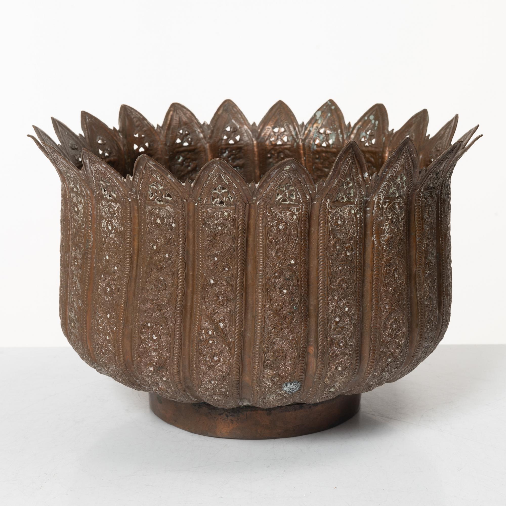 Ytterfoder koppar, Kashmir, norra Indien,  sent 1800-tal.