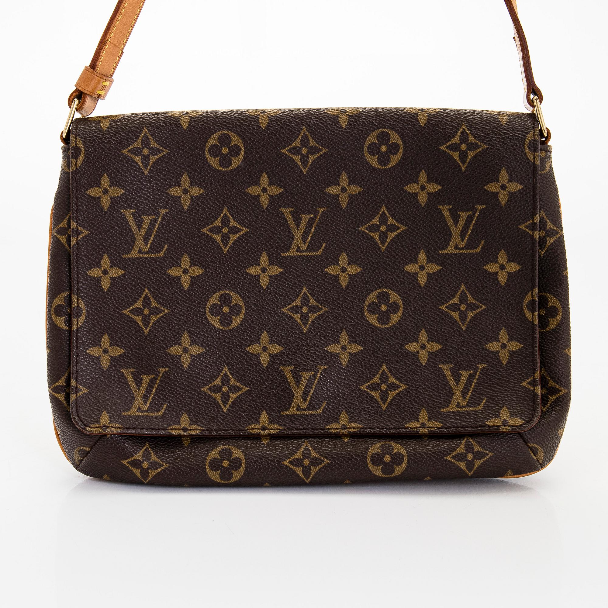 Louis Vuitton, a Monogram Canvas 'Musette Tango' bag.