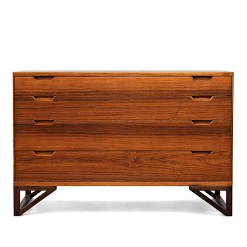 374. Svend Langkilde, a palisander chest of drawers, Ed. Langkilde, Denmark 1950-60's.