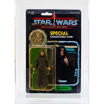 STAR WARS, 4 st, Barada, Amanaman, Imperial Dignitary & The Emperor, POTF, Kenner 1984.