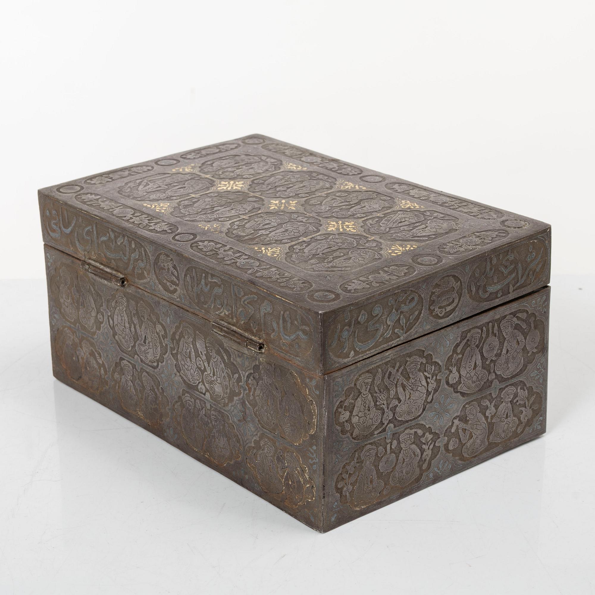 Skrin, Järn Persien, Qajardynastin, omkring år 1900.