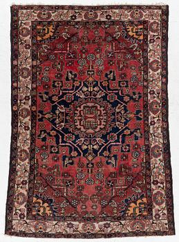 Carpet, Hamadan, approx. 188 x 128 cm.