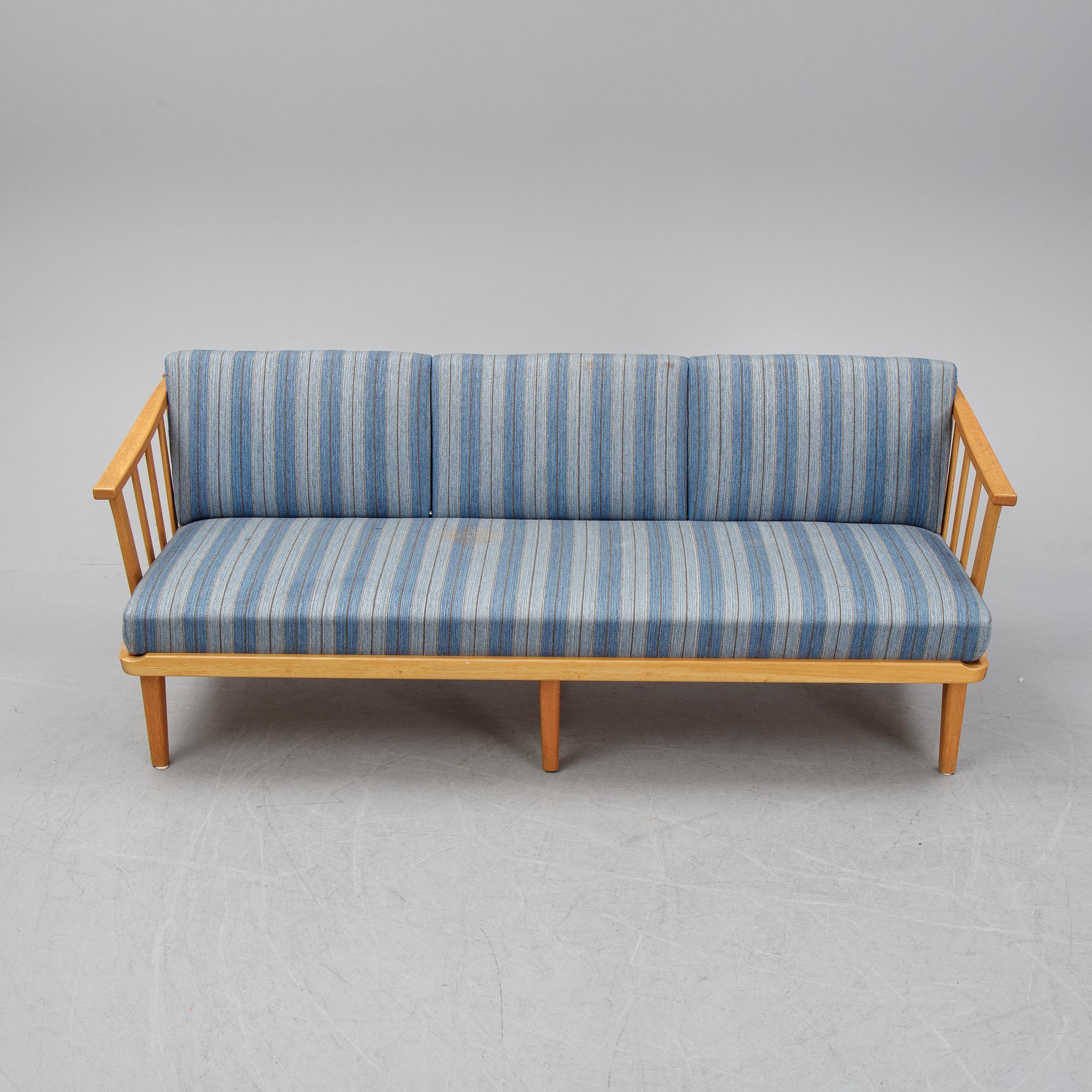 Carl Malmsten, a 'Visingsö' oak sofa.