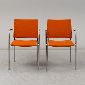 JOHANNES FOERSOM & PETER HIORT-LORENZEN, STOLAR 8 st, 'Spira' för Lammhults.