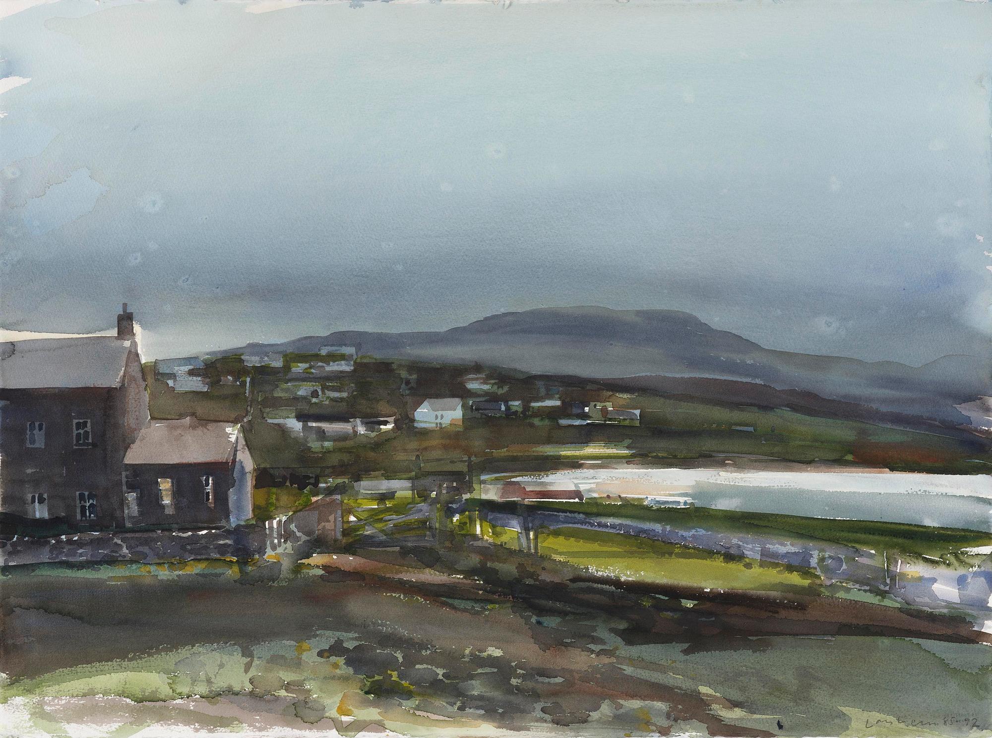 Lars Lerin, Untitled.