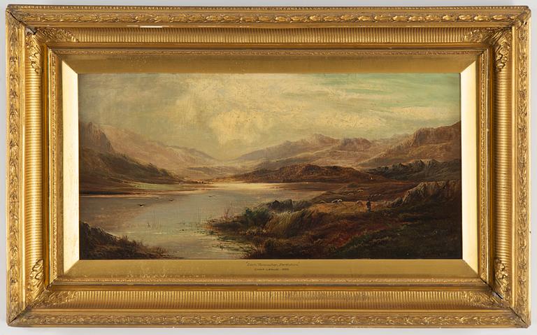 CHARLES LESLIE, oil on canvas, signed.