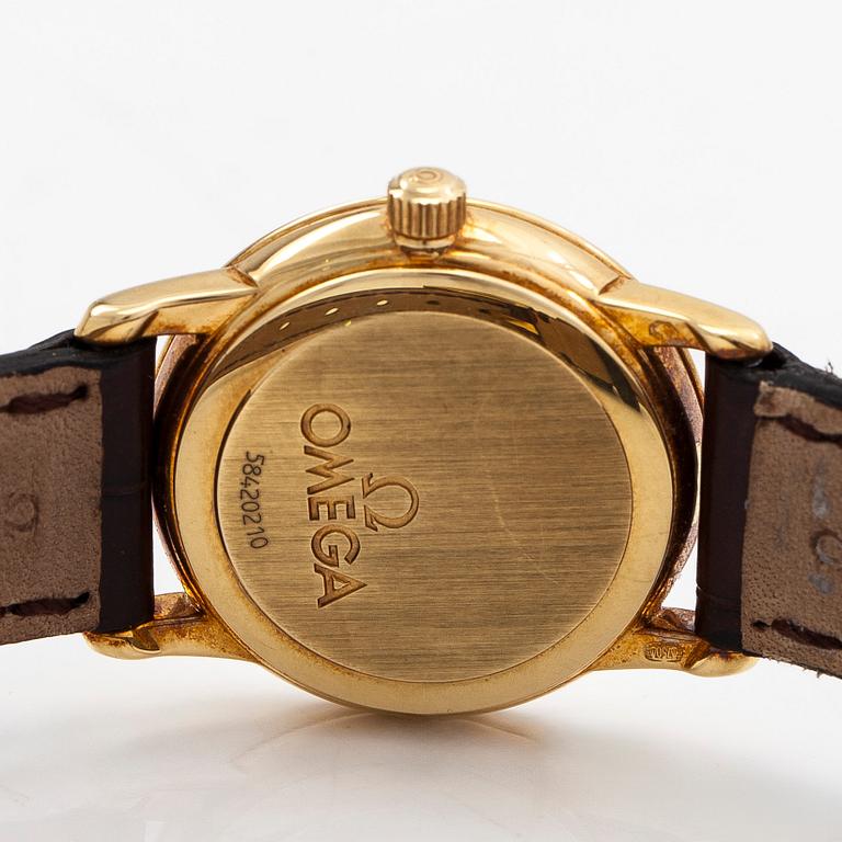 Omega, De Ville Prestige, rannekello, 22 mm.