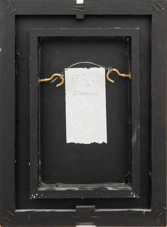 Ilkka Pärn, mixed media on board, signed and dated.