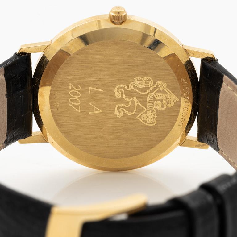 Antima, wristwatch, 33.5 mm, 18K gold.