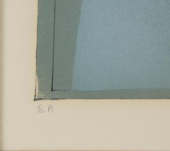PAUL WUNDERLICH, färglitografi, signerad, ea-upplaga.