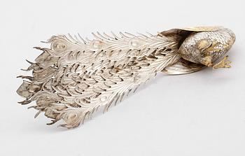 FIGUR, silver, 1900-talets mitt. Vikt ca 169 gram.