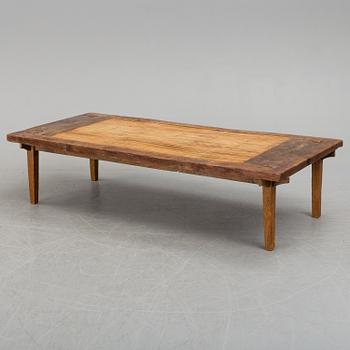 A Japanese wooden table, 20th century.