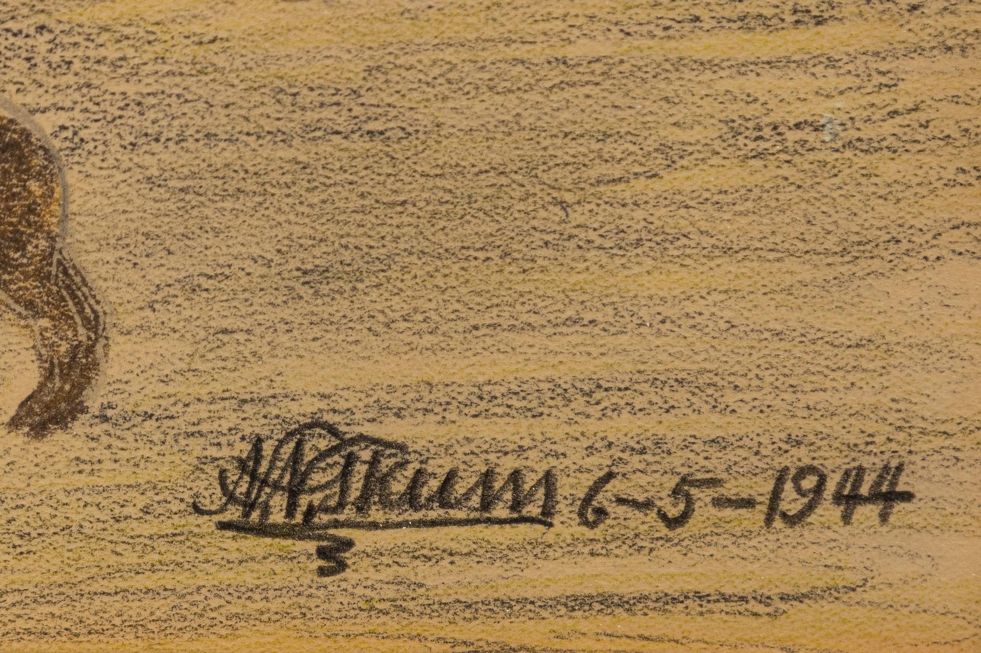 Nils Nilsson Skum, Bears by the mountain stream.