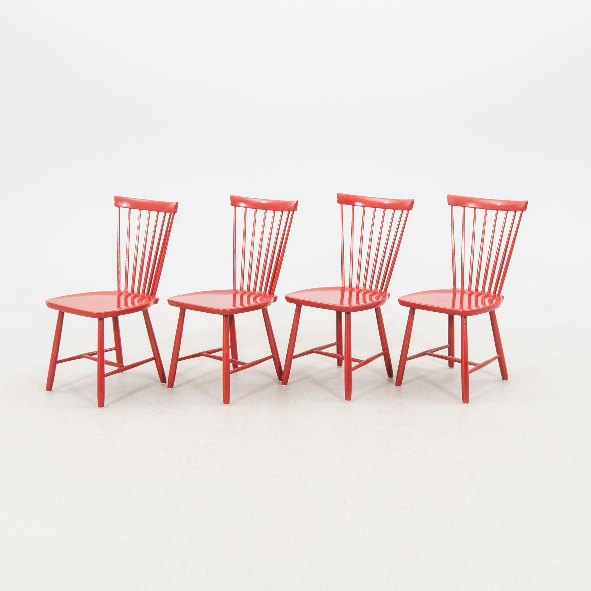 Carl Malmsten, Stolar 4 st. "Lilla Åland" sent 1900-tal.