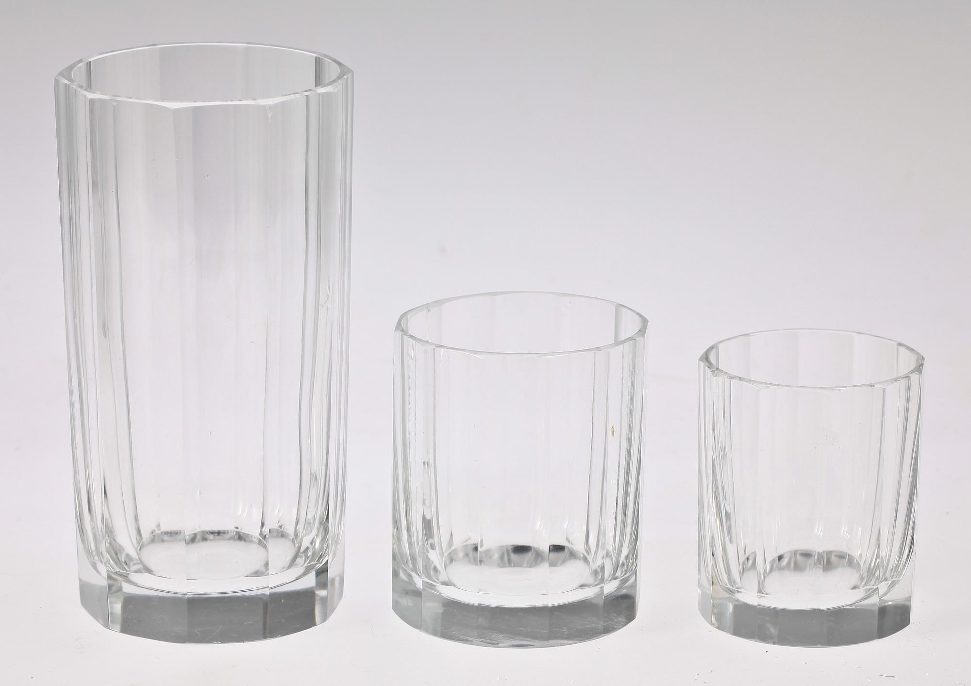 GLASSERVIS, 180 delar, "Karlberg", Elis Bergh, Kosta.