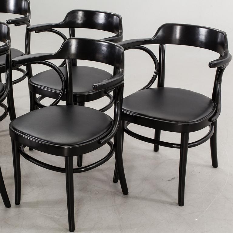 KARMSTOLAR, 6 st, "Cattelin" Gemla.