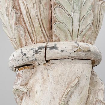 Kolonner, ett par, Angloindiska, omkring 1900.