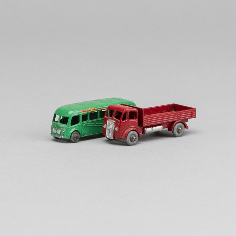 TWO LESNEY MATCHBOX SERIES CARS.