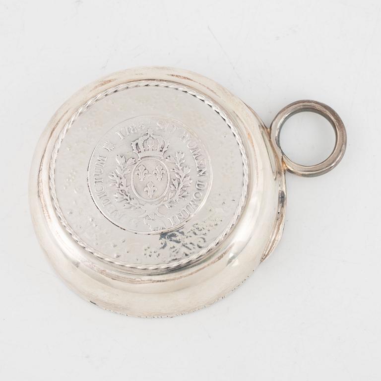 A French silver taste du vin, Paris, early 20th Century.