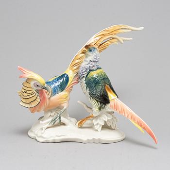 A porcelain figurine by Karl Ens, Germany.