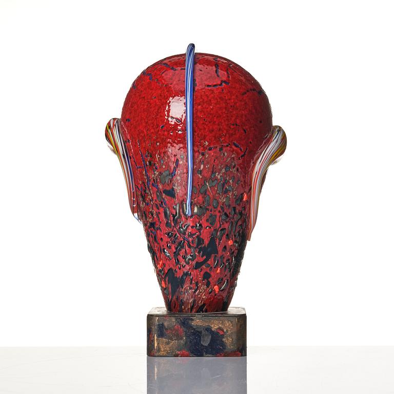 Ardy Strüwer, glasskulptur "Sunset Dreambird", ca 2009.
