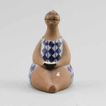 FIGURIN, stengods, Lisa Larsson, Gustavsberg, 1900-talets andra hälft.