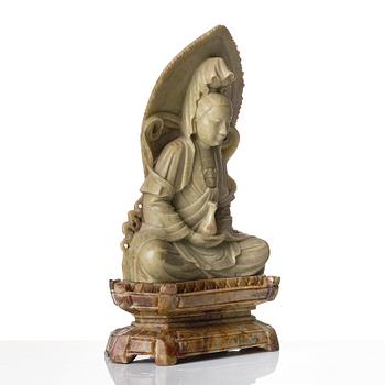 Skulptur, soapstone. Kina, tidigt 1900-tal.
