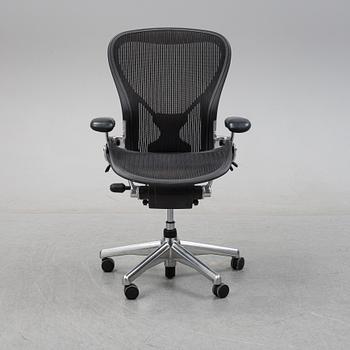 Don Chadwick / Bill Stump, an 'Aeron' desk chair, Herman Miller.