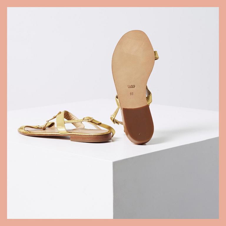SANDALER, Gucci, storlek 37.