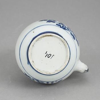 KANNA, porslin, Kina, 1700-tal.
