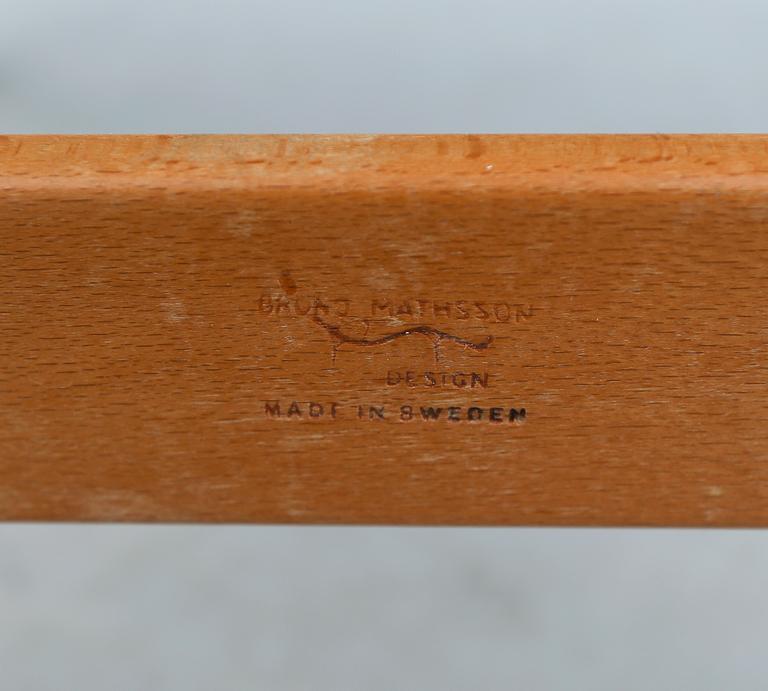 FÅTÖLJ, "Mina", Bruno Mathsson, 1900-talets andra hälft.