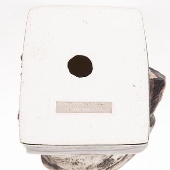 GUNVOR OLIN-GRÖNQVIST, skulptur, keramik, signerad i godset GOG Arabia Finland.