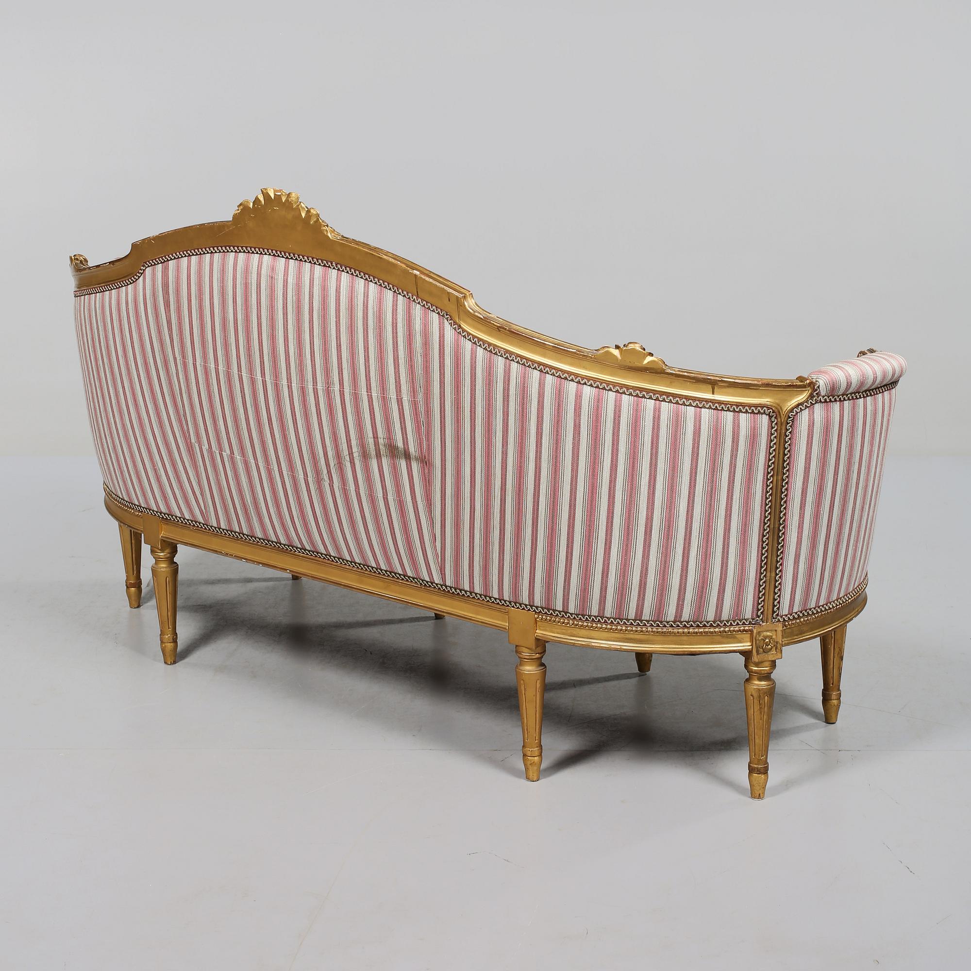 SOFFA, gustaviansk stil, 1900-talets första hälft.