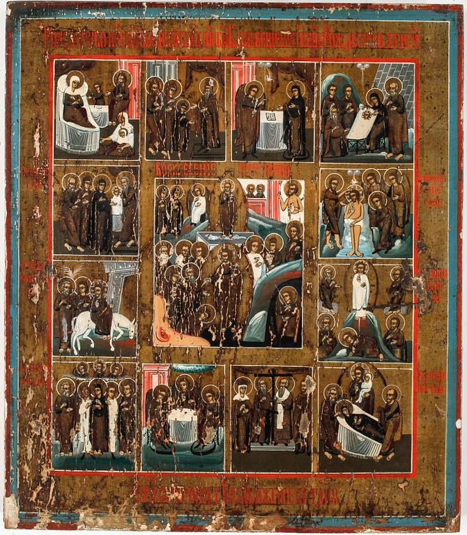 IKON, Ryssland, 1800-tal.