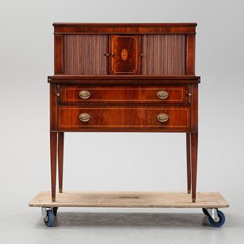 A gustavian style secretaire from the mid 20th century.