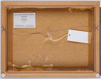 Alex Katz, "Study for Black Hat 11".