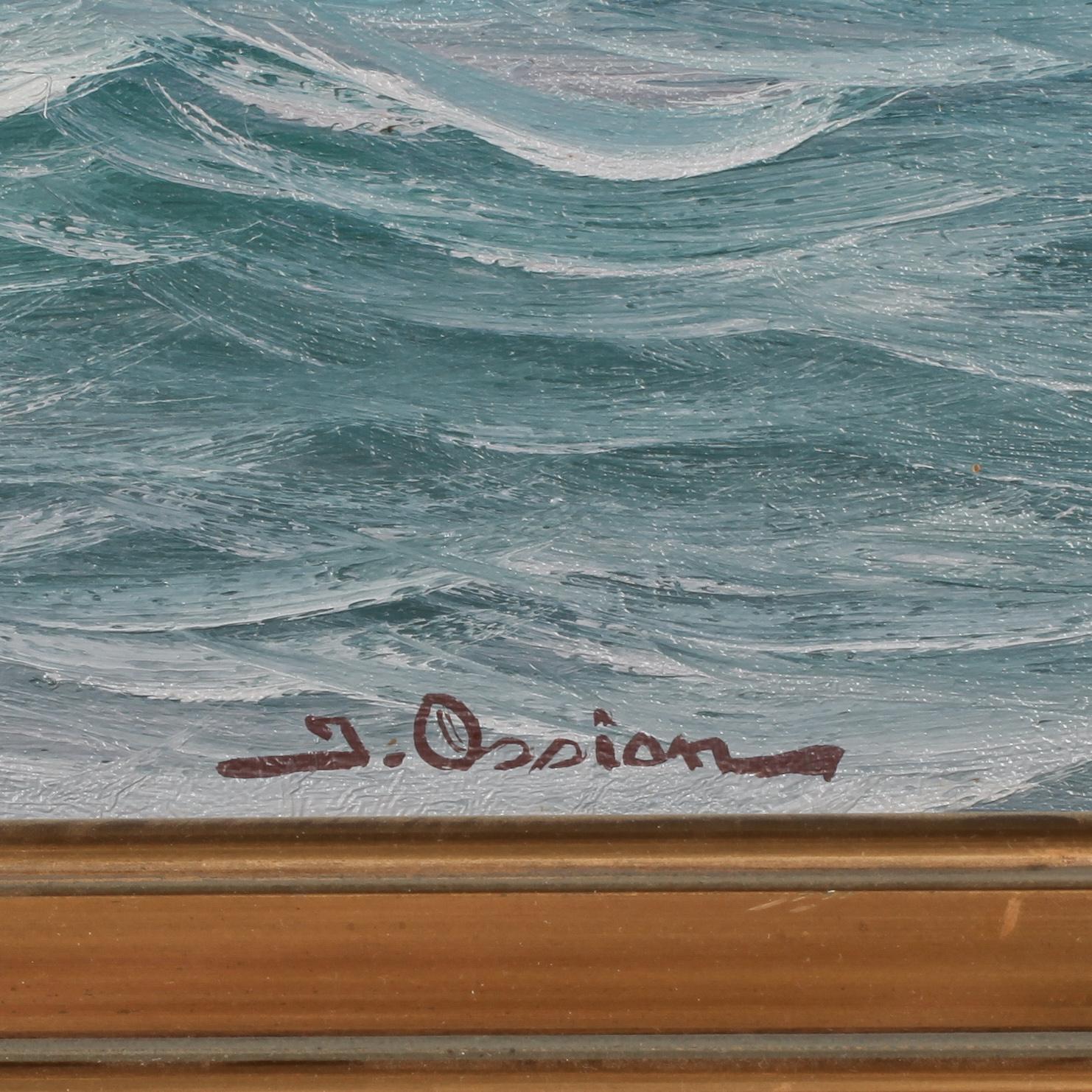 JOHAN OSSIAN-ANDERSSON, olja på duk, signerad.