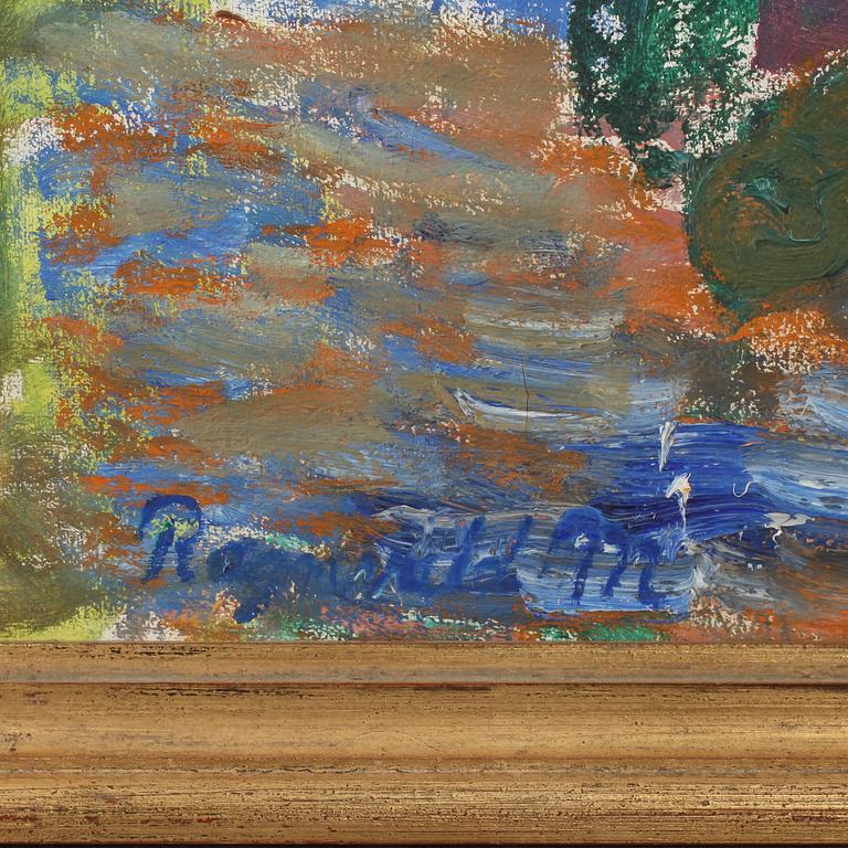 RAGNVALD MAGNUSSON, olja på duk, signerad.