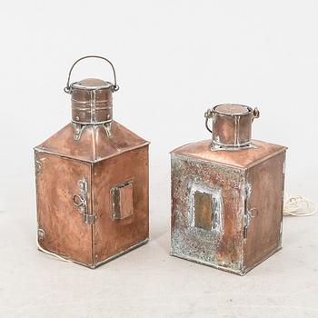 Lanterns 2 pcs early 20th century.