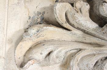 DEKORELEMENT FÖR HUSFASAD, 2 st, cement, 1899.