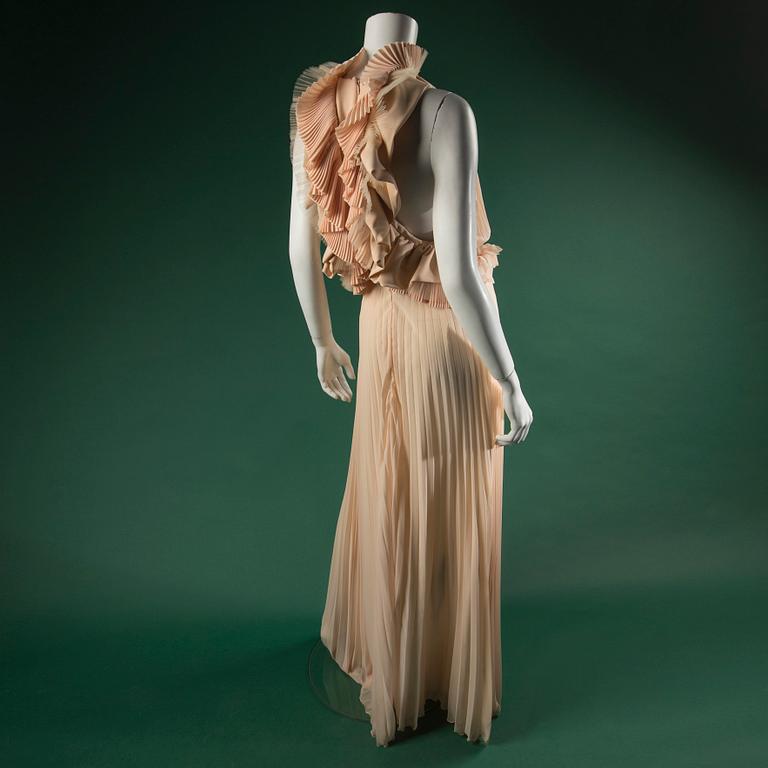 An EVENING DRESS, by ELISABETTA FRANCHI, Paris, in size 42(IT).
