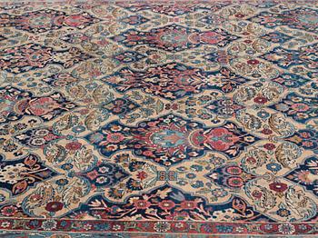Matta, semiantik Kirman, ca 448,5-450 x 322-326 cm.