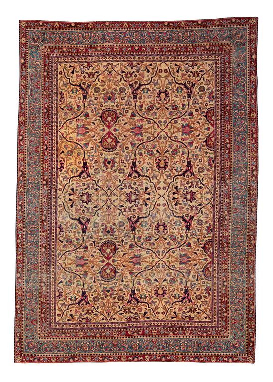 Matta, antik Teheran, ca 281 x 200 cm.