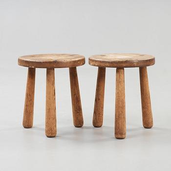 AXEL EINAR HJORTH, pallar, ett par, Nordiska Kompaniet 1930-tal.